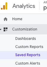 Google Analytics Customization options