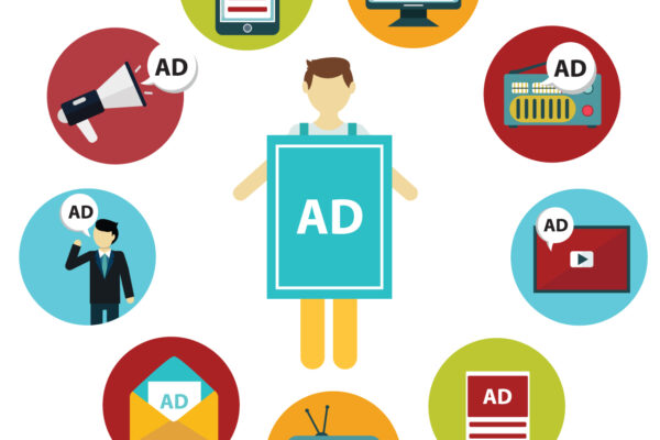 different ad outlets